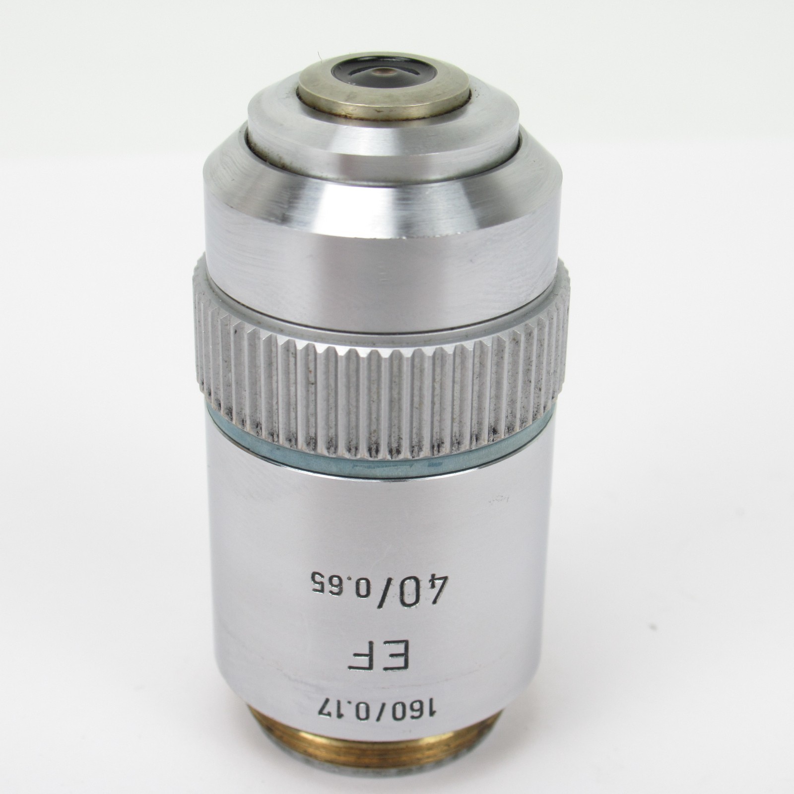 LEITZ EF 40/0.65 160/0.17 MICROSCOPE OBJECTIVE LENS - 519762