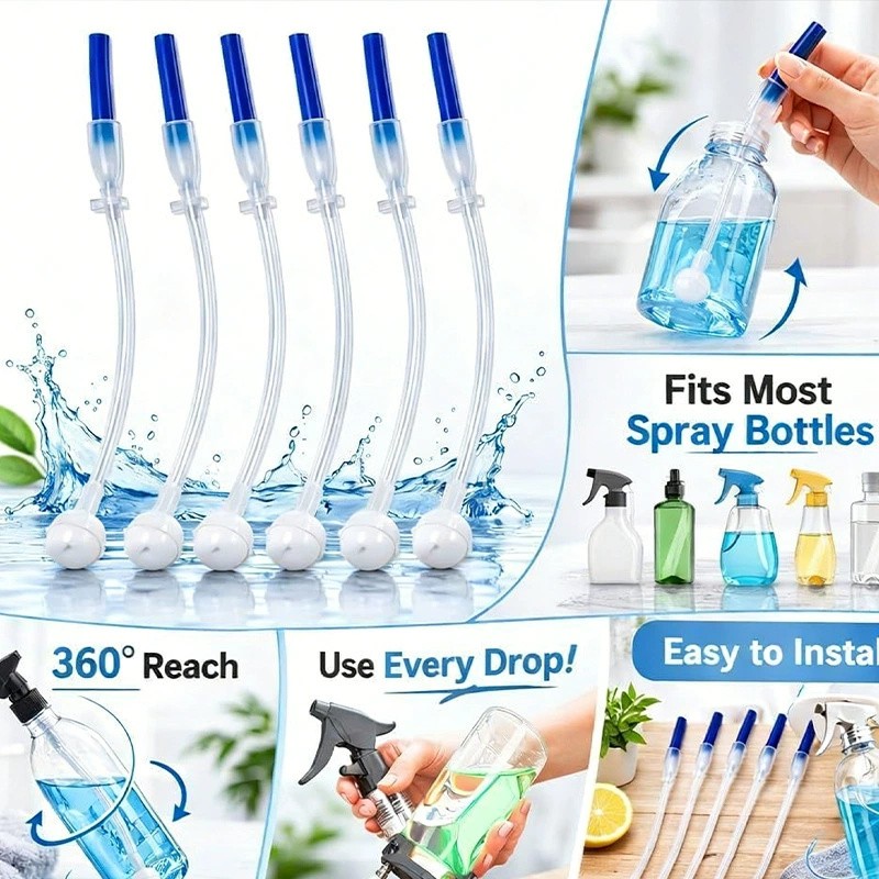360° Spray Bottle Adapter 3-Pack Universal Fit 360° Spray Bottle Adapter