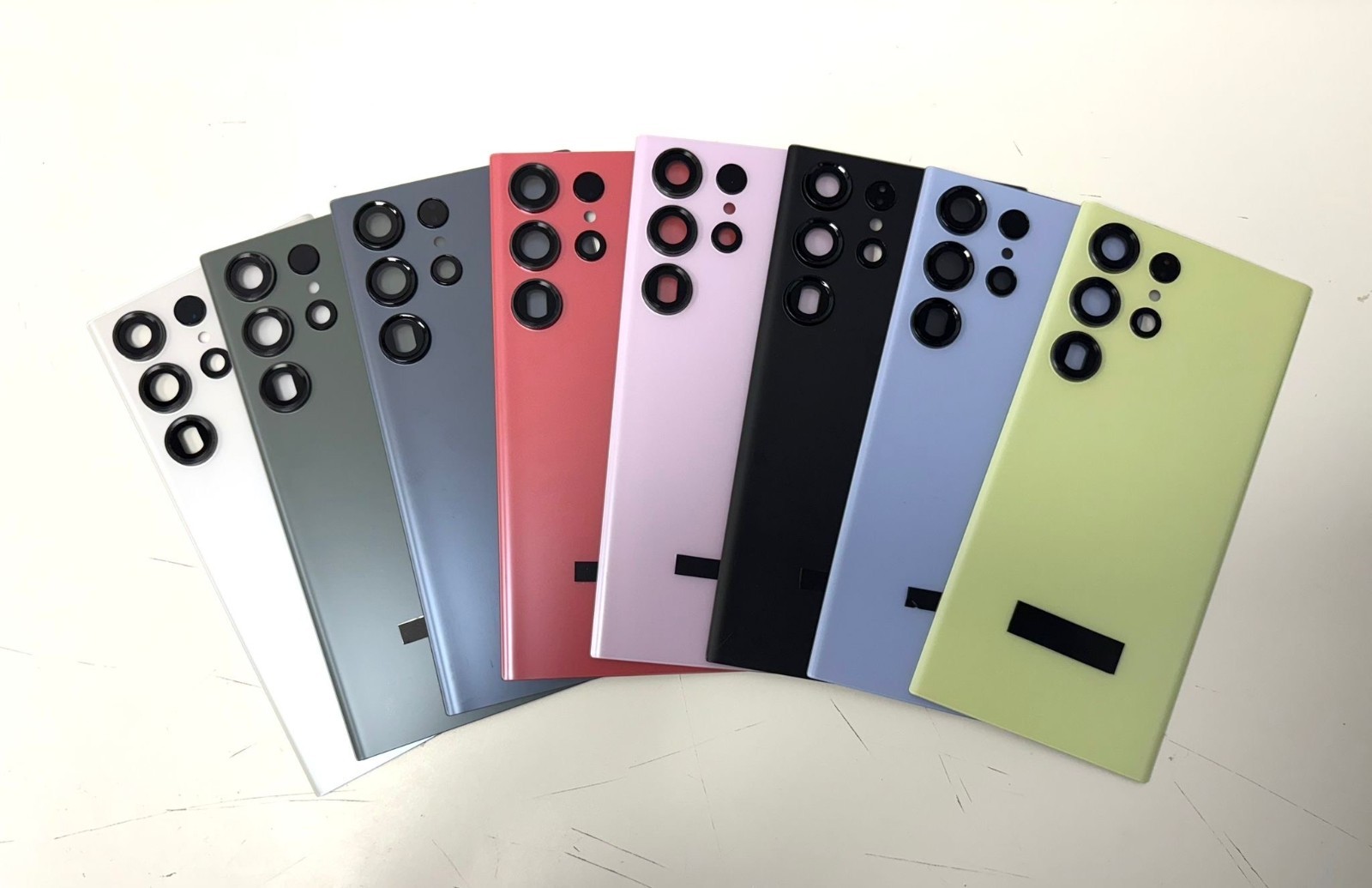 Back Glass Cover for Samsung S23 , S23+ and S23 Ultra w/Camera Lens replacement