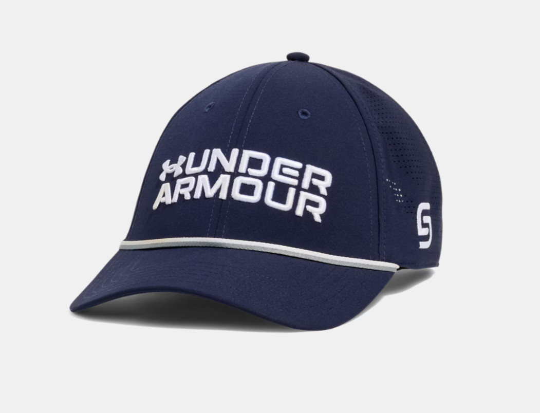 Under Armour Jordan Spieth Drive Rope Iso Chill Golf Hat Snapback NEW Navy