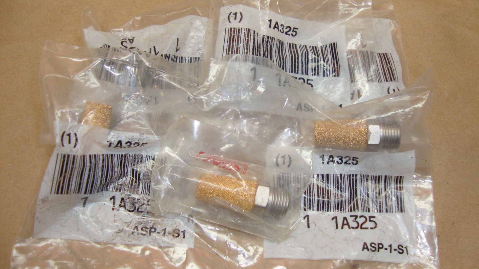 6 Lot NEW Pneumatic Muffler Exhaust 1A325 Air