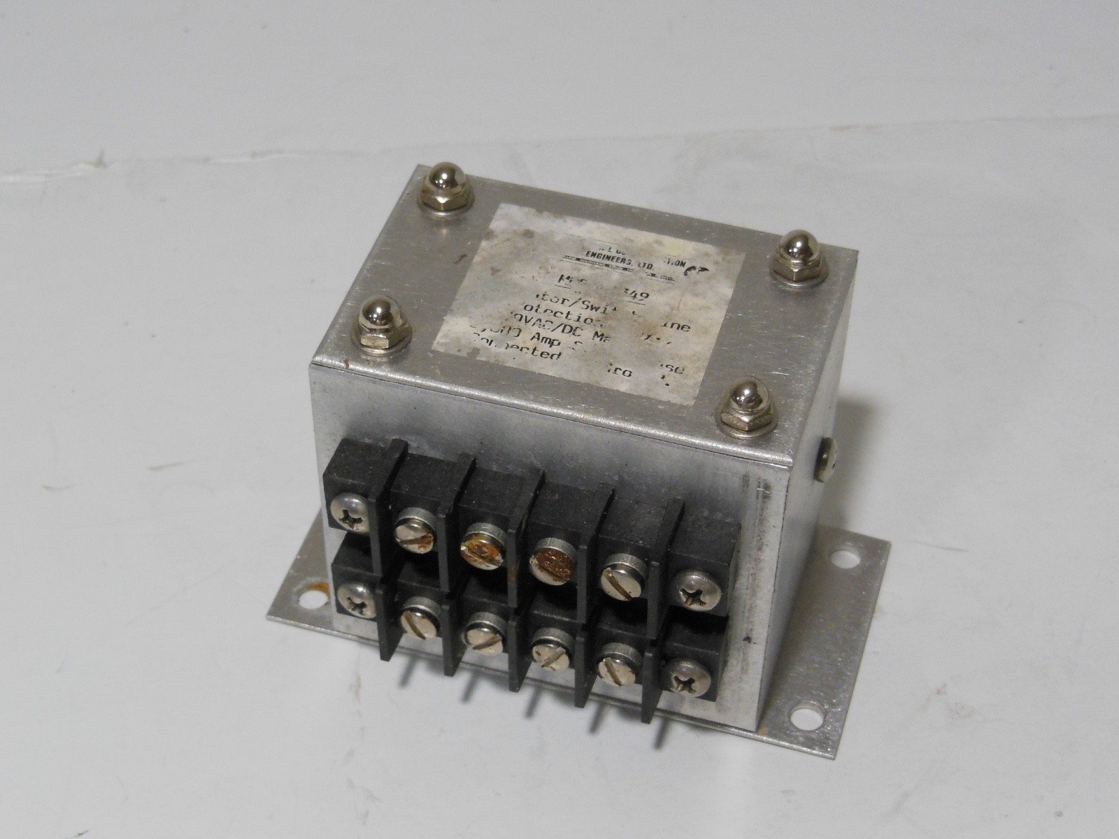 Morgan Systems M-349 rotator/control line surge protector, up to 8 conductors