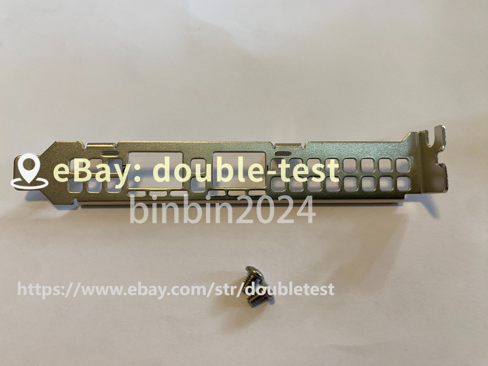 Full height bracket for Mellanox CX512F Dell V5DG9 Dell 0DF7XH Connectx-5 25GbE