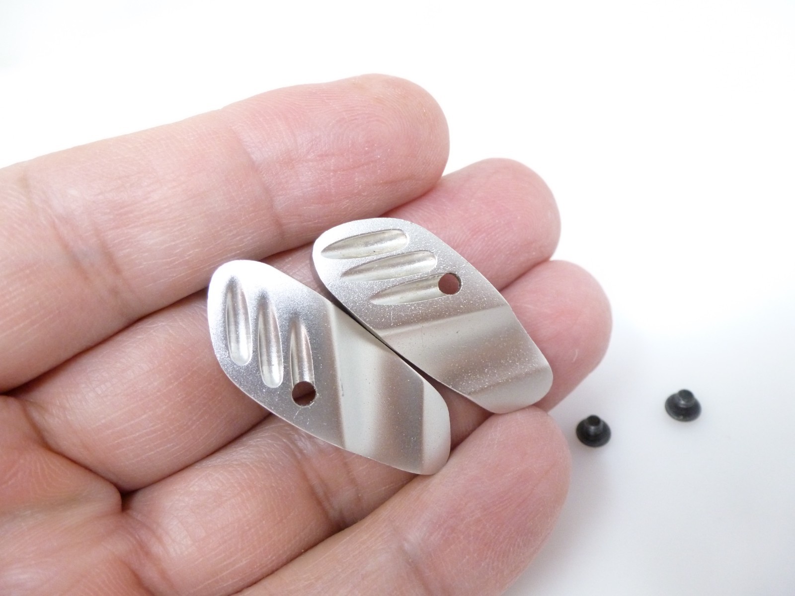 PROTO PMR MATRIX RAIL METAL ALUMINUM EYE PLATES COVER  w/ SCREWS FIT 07 08 09 10