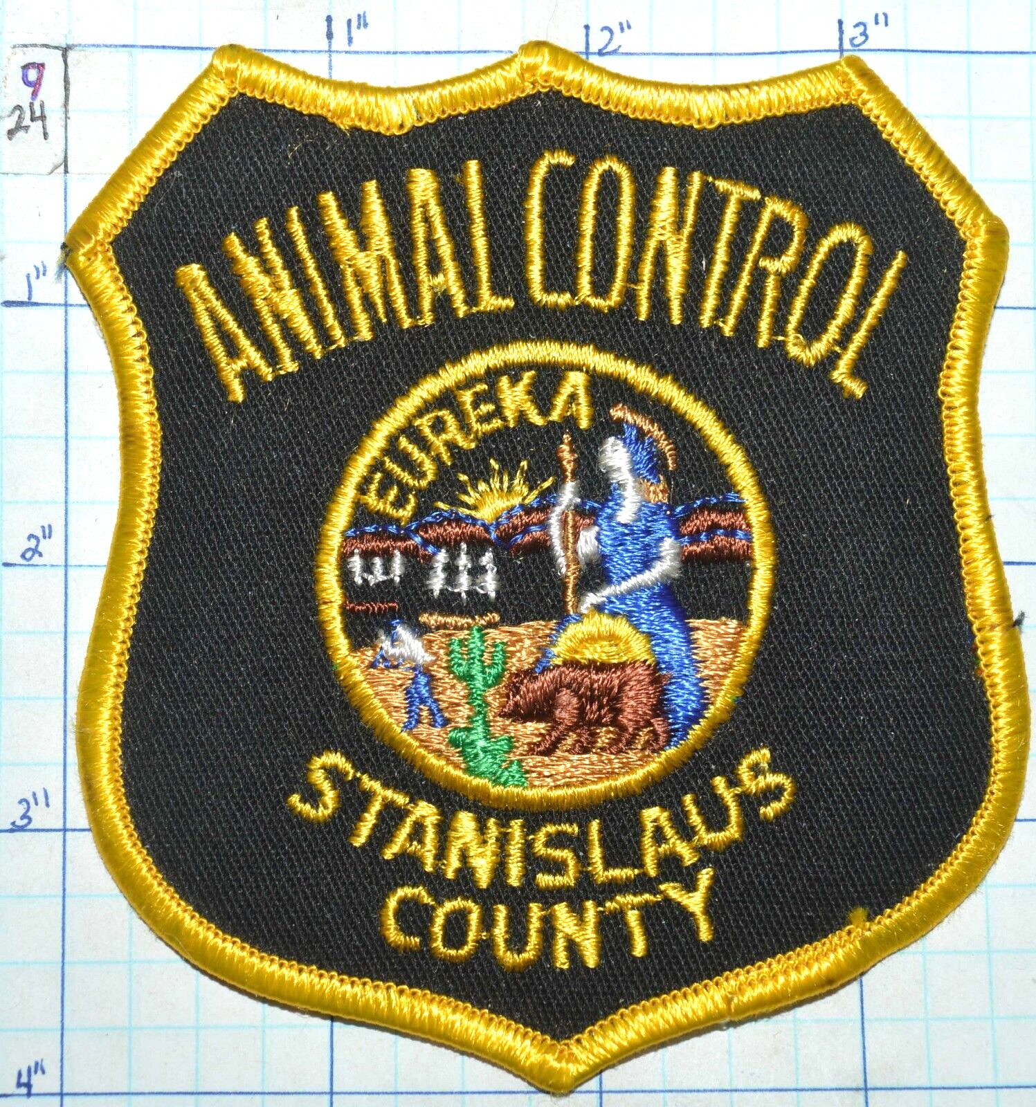 CALIFORNIA, STANISLAUS COUNTY ANIMAL CONTROL POLICE DEPT PATCH