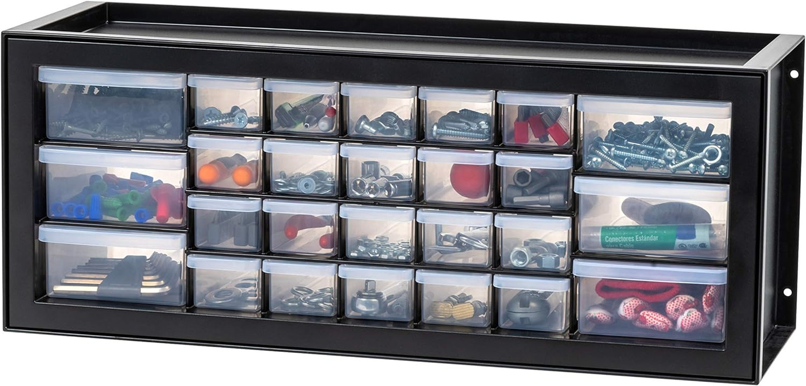 Teacher Toolbox Organizer for Classroom, Hardware Storage Organizer, 26 Drawer