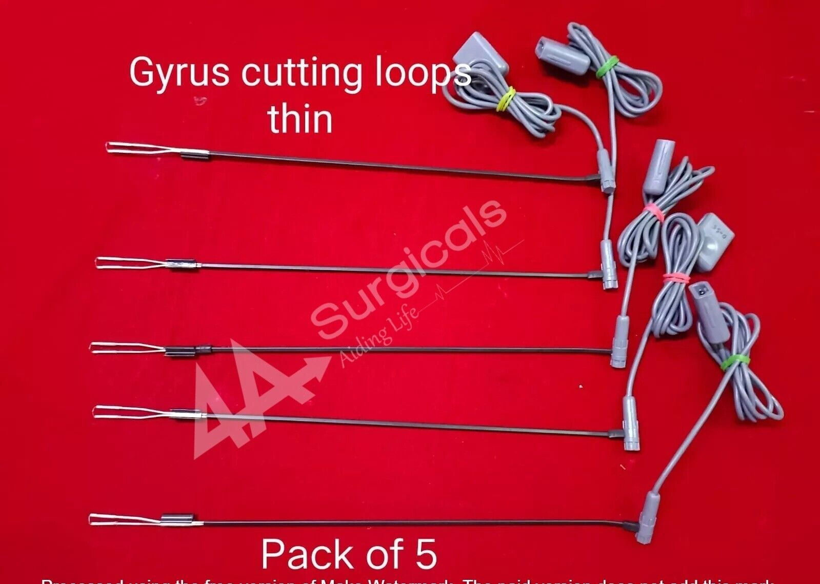 NEW GYRUS ACMI TYPE CUTTING LOOP THIN PACK OF 5