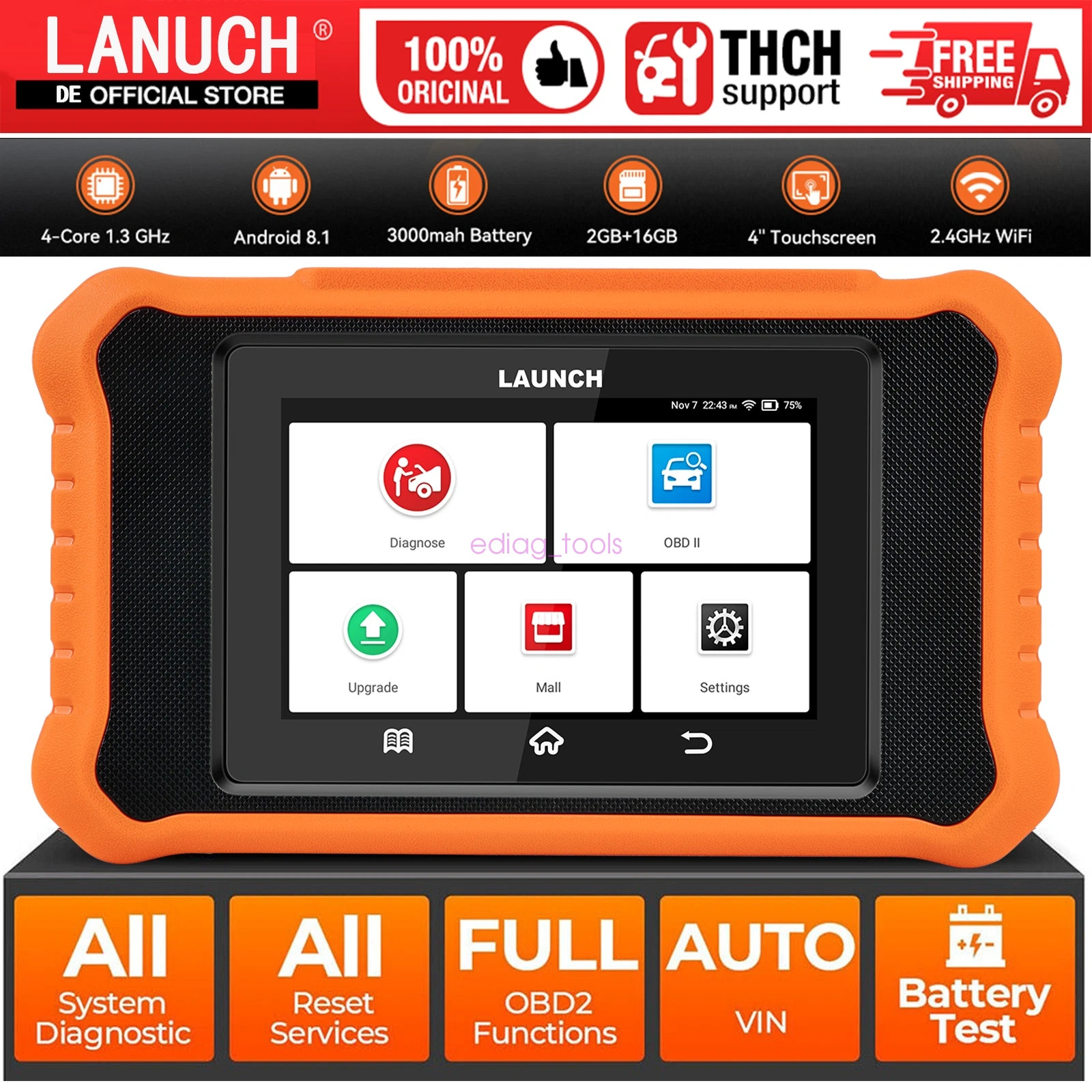 LAUNCH Creader Elite For Nissan Infiniti Diagnostic Scanner Tool Car Code Reader