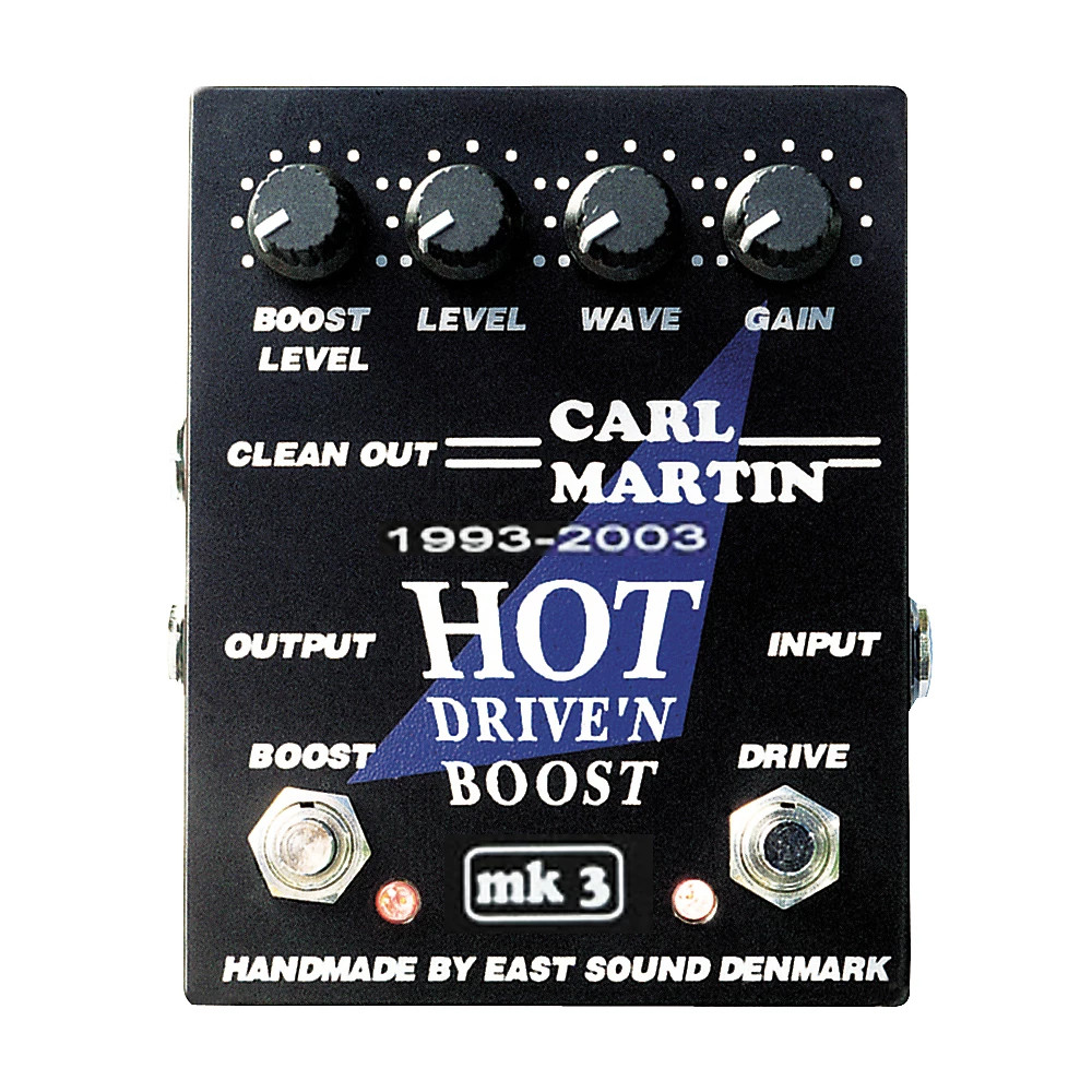 Carl Martin Hot Drive 'N Boost mk 3 Pedal