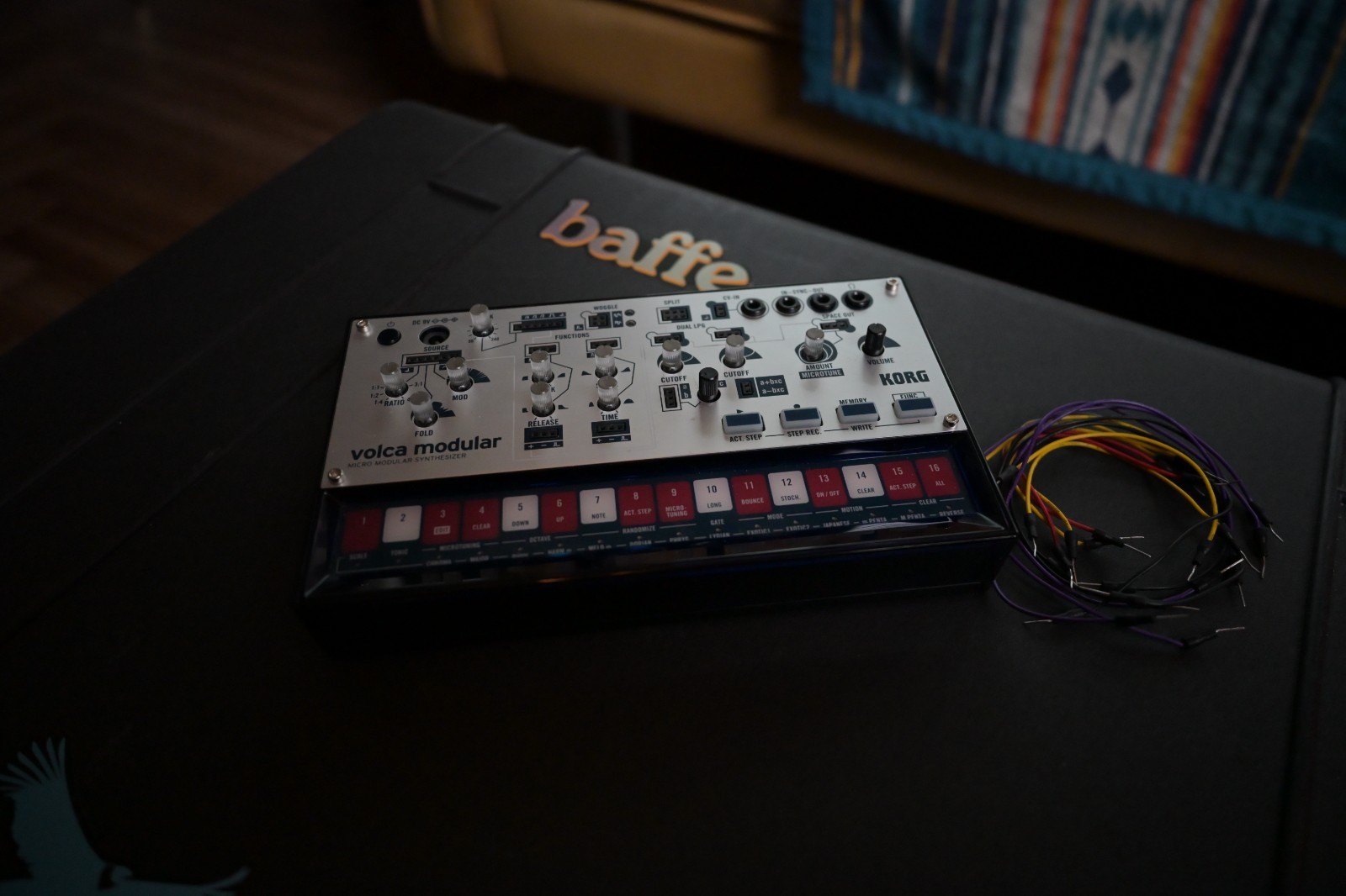 Korg Volca Modular Micro Semi-Modular Analog Synthesizer Synth Excellent Working