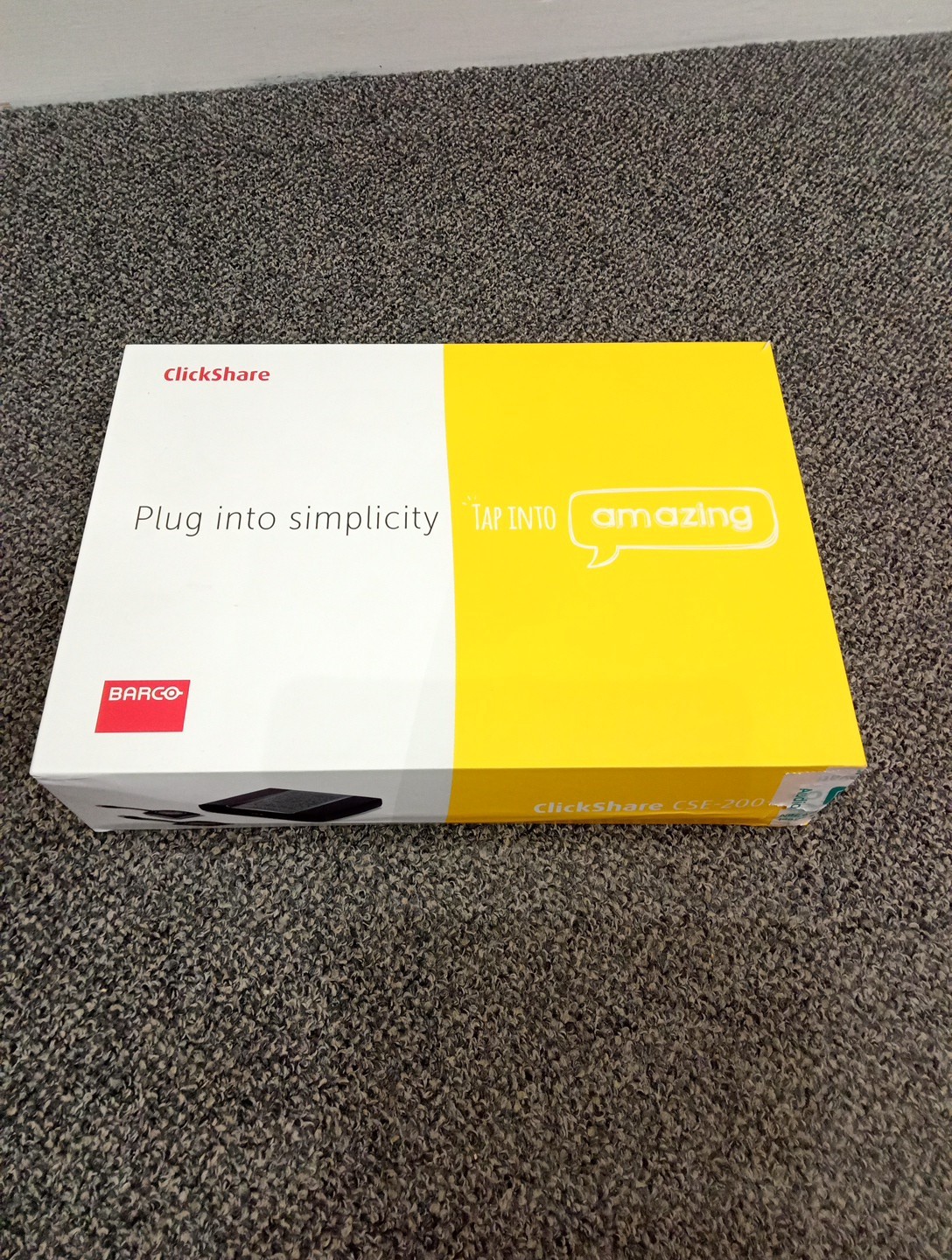 Barco ClickShare CSE-200 + Presentation System - Black R9861521EU