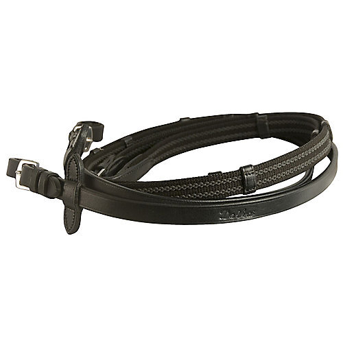 DaVinci Web Anti-Slip Reins 5/8in x 54in Black
