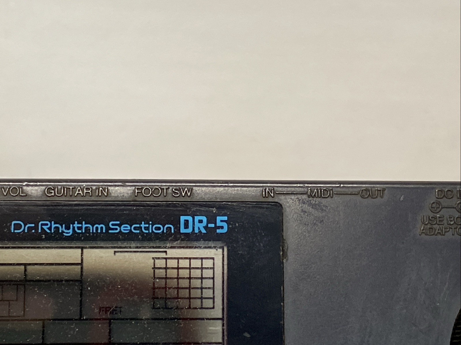 BOSS DR-5 Rhythm Section Drum Machine Sequencer Japan *read* R6