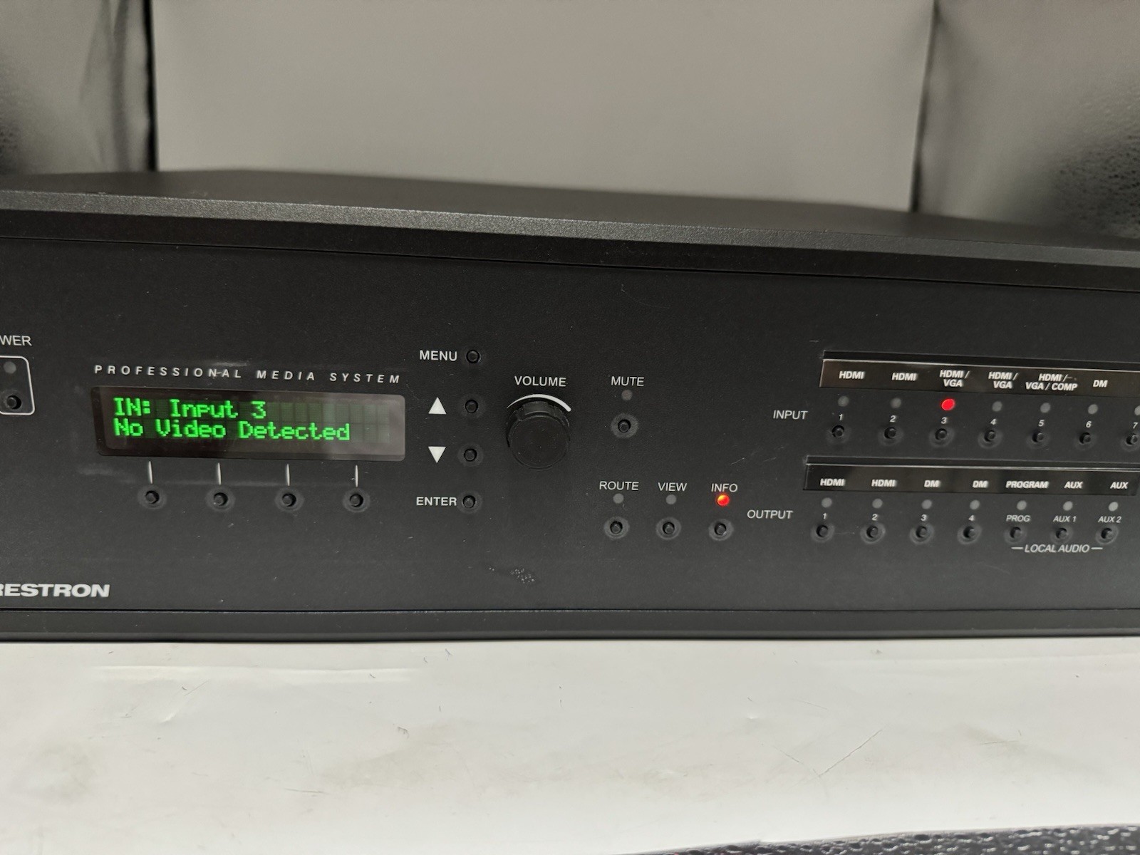 Crestron DMPS3-300-C 3-Series 4K DigitalMedia Presentation System.