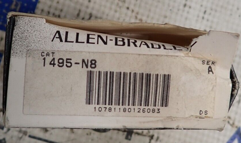 New (open box) Allen Bradley Auxiliary Contact Kit 1495-N8 SER.A 600V AC-DC MAX.