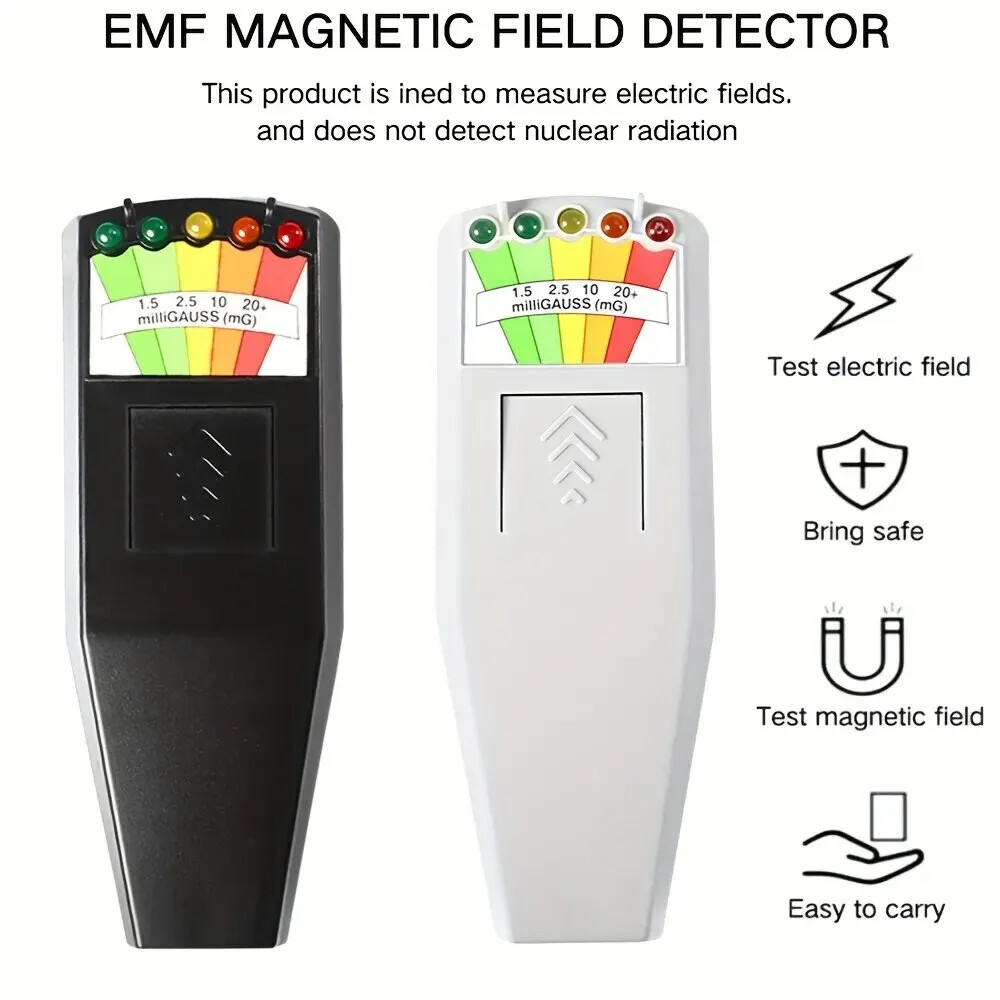 New With Sound EMF Meter Magnetic Field Detector K2 KII Ghost Hunting Equipment