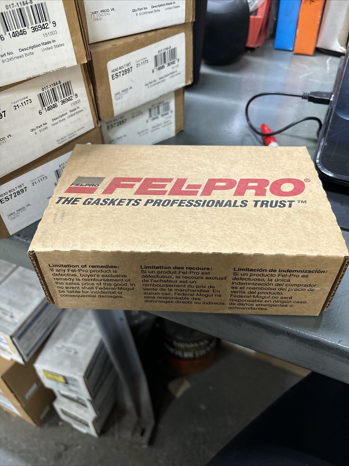 Fel-Pro ES72897 Engine Cylinder Head Bolt Set