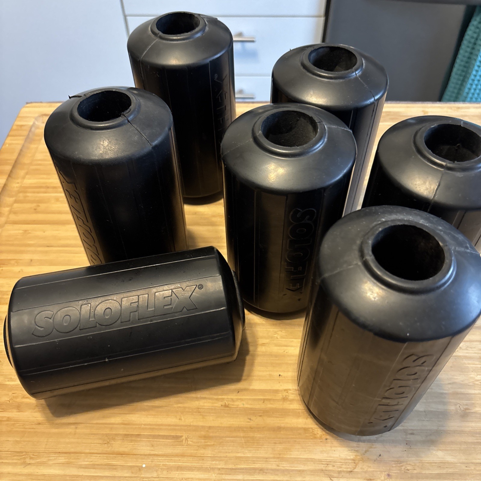 Soloflex Foam Roller Cushion Pads Set Of 7 Genuine OEM Free Shipping