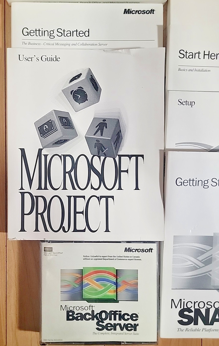 Microsoft BackOffice Server 2000 - Software 5 Clients - CD 6-Disc Set & Key READ