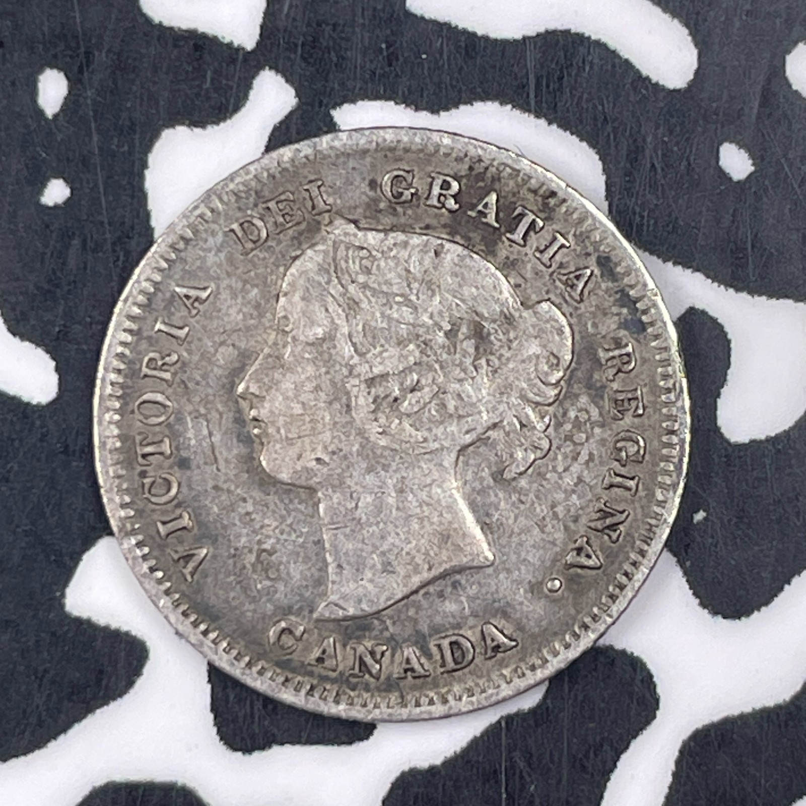 1901 Canada 5 Cents Lot#F4710 Silver!