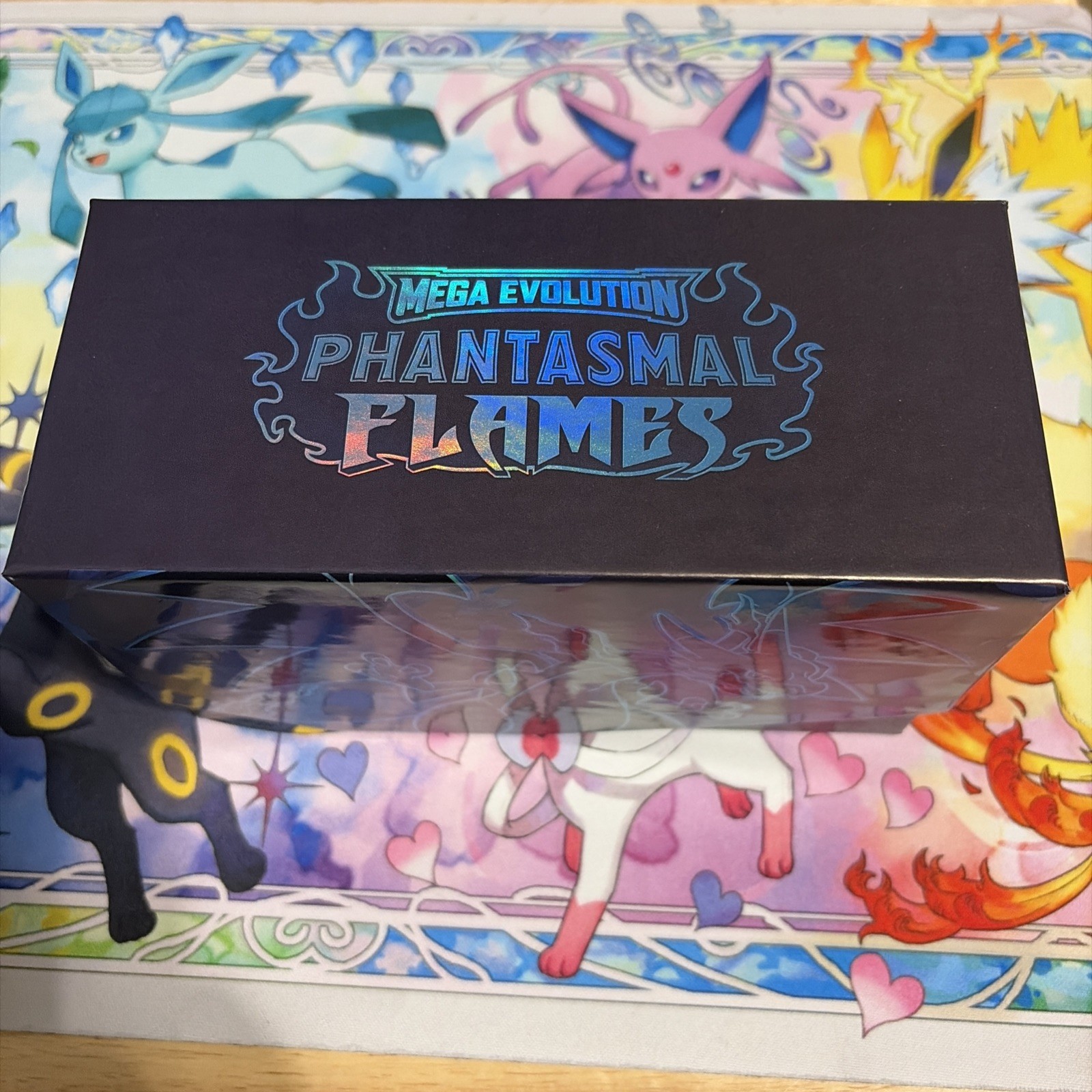 Pokemon TCG Mega Evolution Phantasmal Flames ETB Elite Trainer Box EMPTY