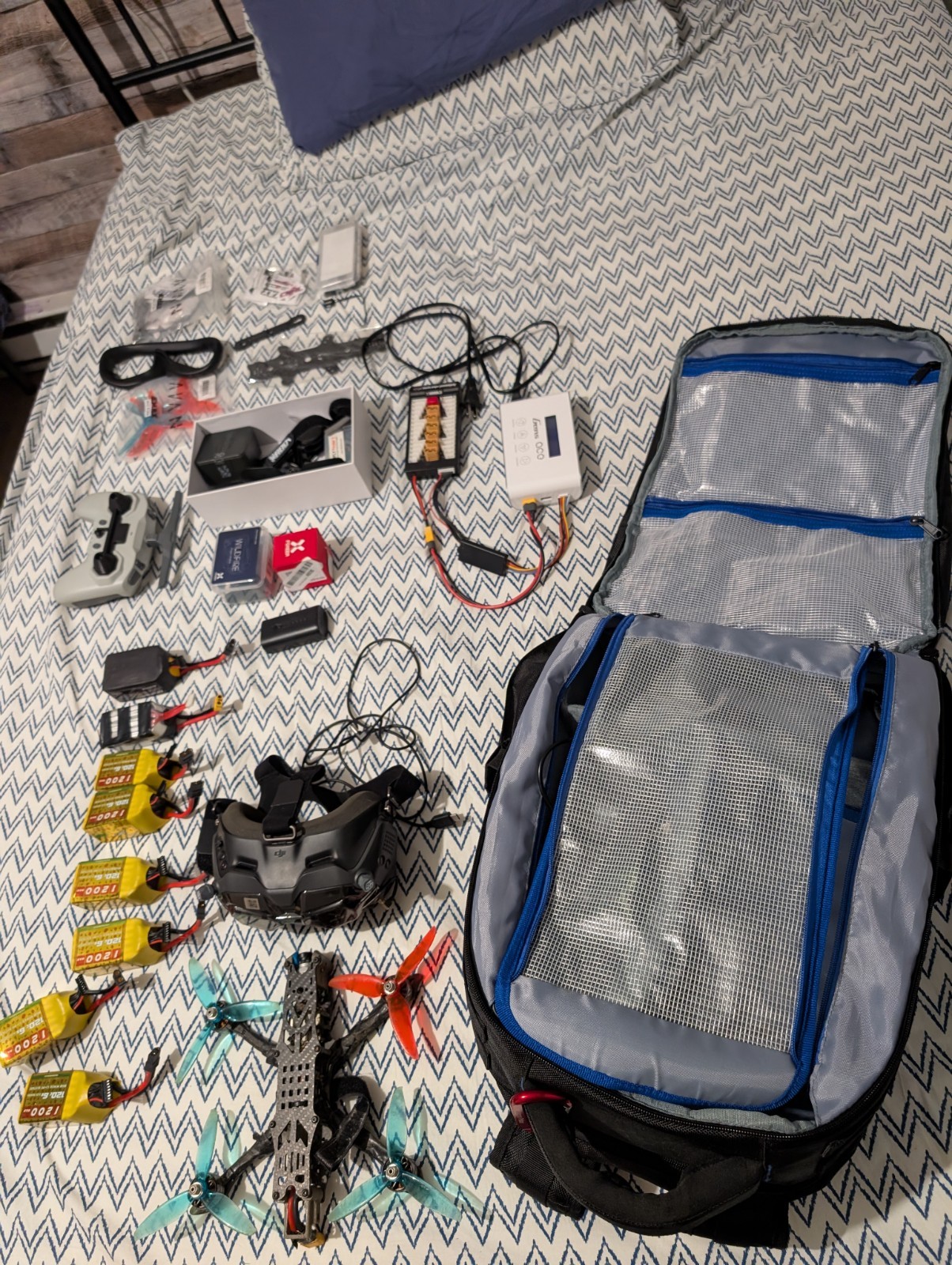 DJI digital hd diy fpv racing drone setup rtf lot