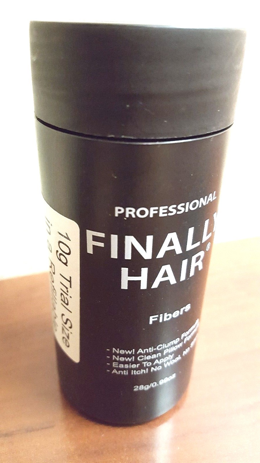 KERATIN HAIR LOSS CONCEALER FINALLY HAIR BUILDING FIBERS USA TESTER TRAVEL SIZE