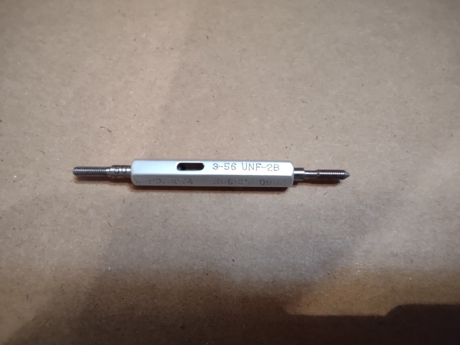 J&L 3 - 56 UNF 2B INSPECTION PLUG THREAD GAGE
