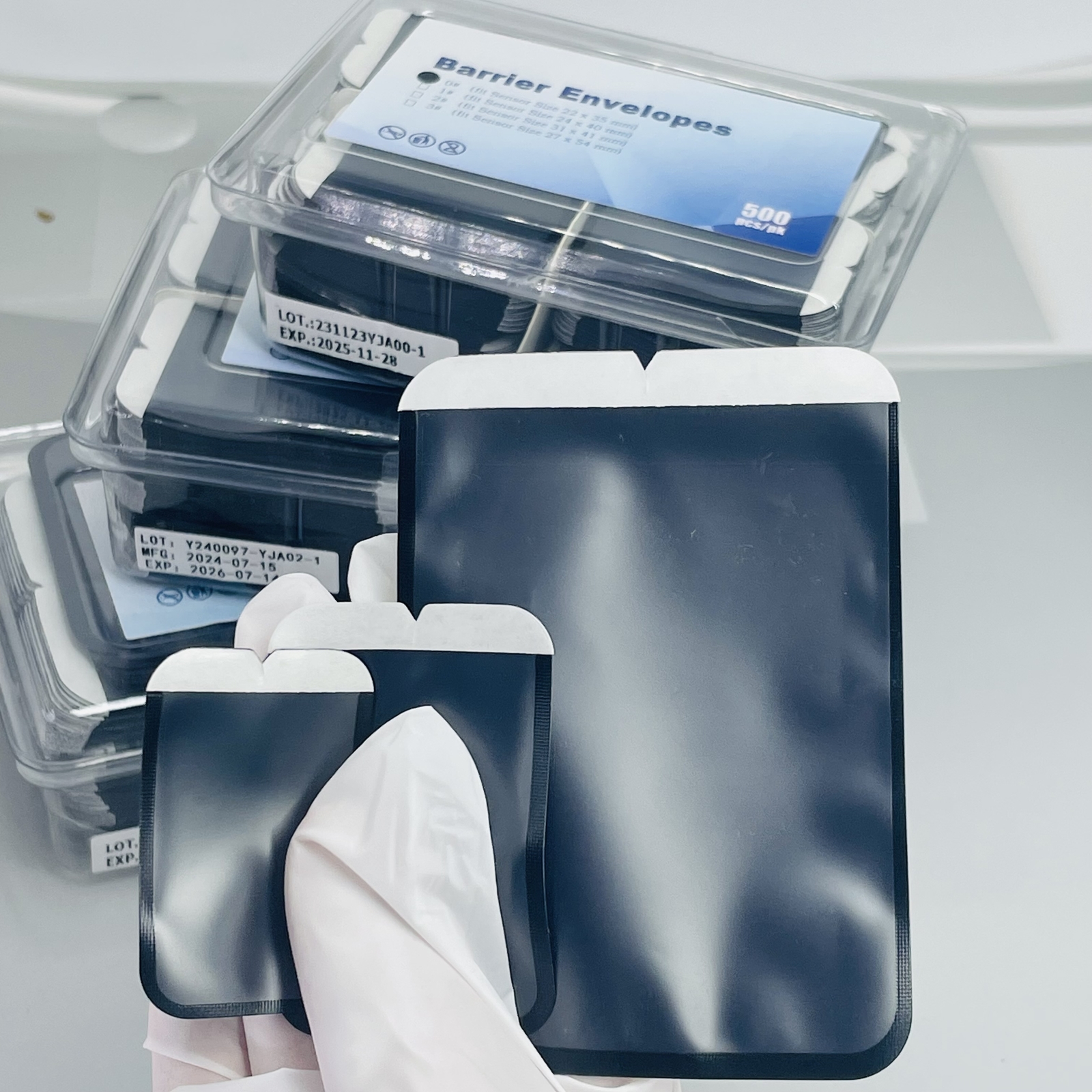 Dental Digital X-Ray Imaging Phosphor Plate #0 #2 #4 Barrier/Phosphor Envelopes