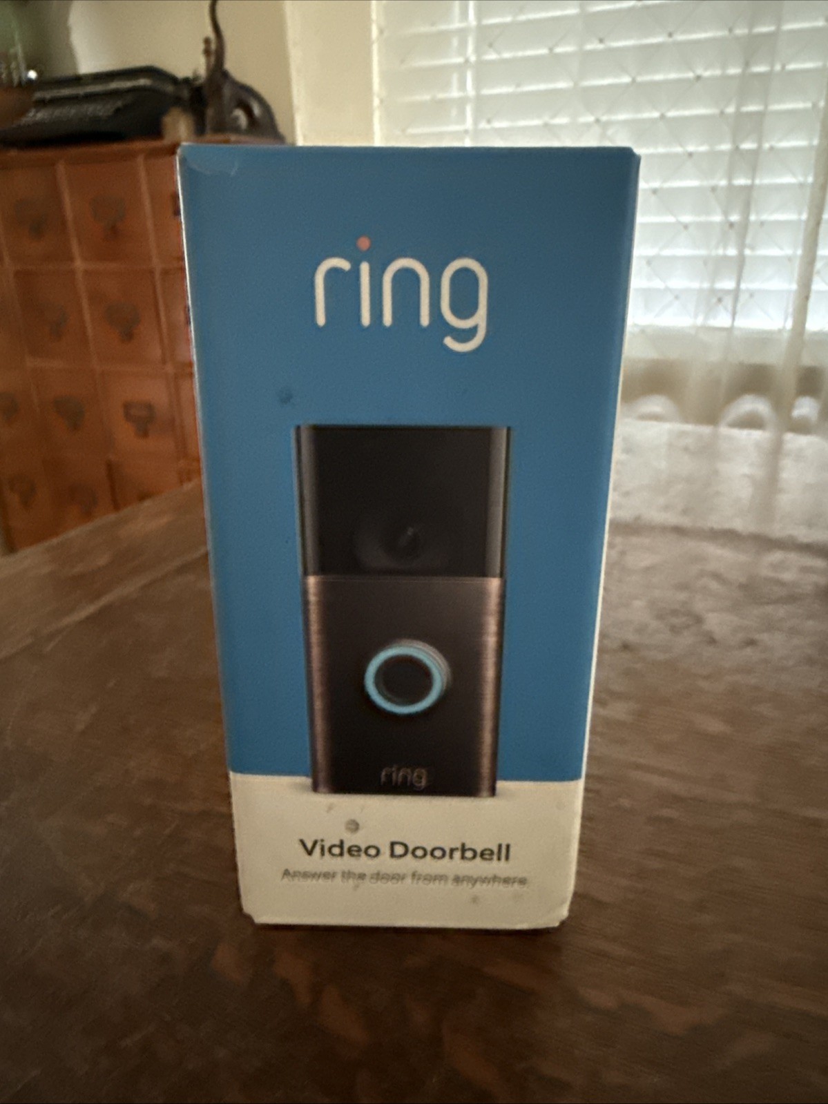Ring Video Doorbell 1080p Two Way Talk HD Bronze New Unopened