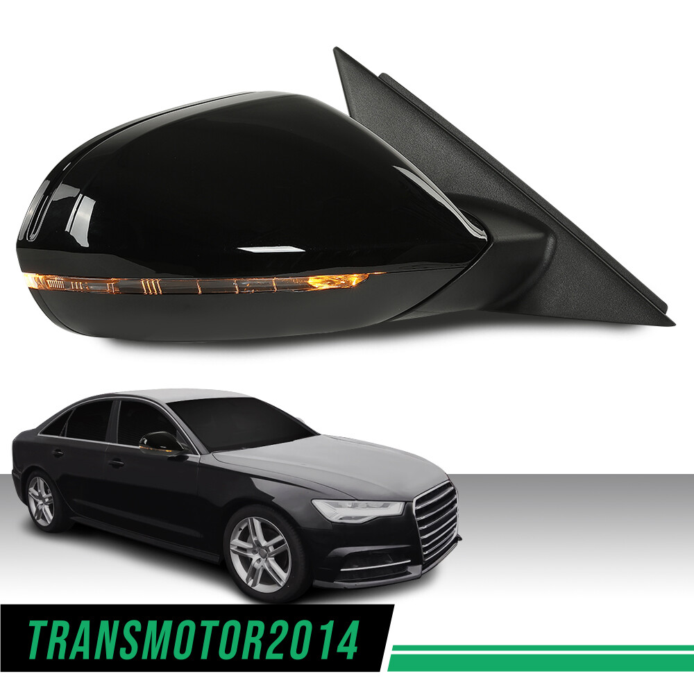 Passenger Side Mirror Signal Power Folding RH Fit For 2012-2018 Audi A6 Memory
