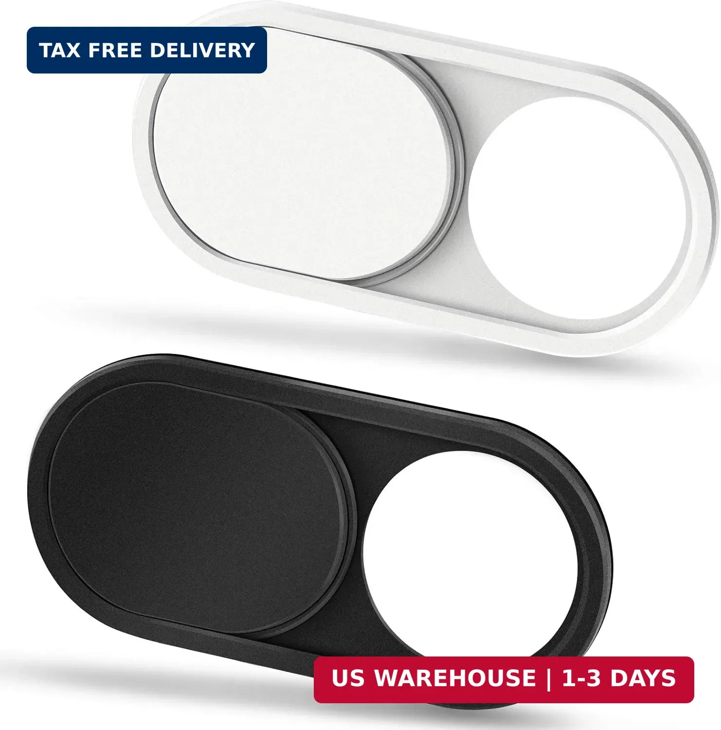 CloudValley Laptop Camera Cover Slide, Metal 0.023 Inch Ultra-Thin, 2 Pack | Web
