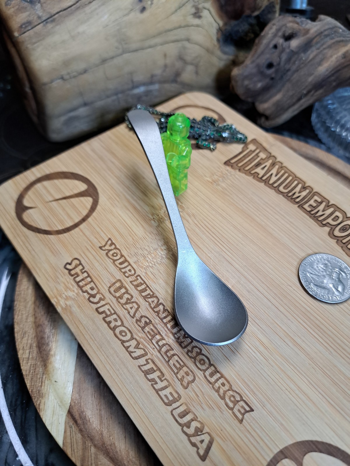 Titanium Sugar/Coffee Spoon Mixing Spoon