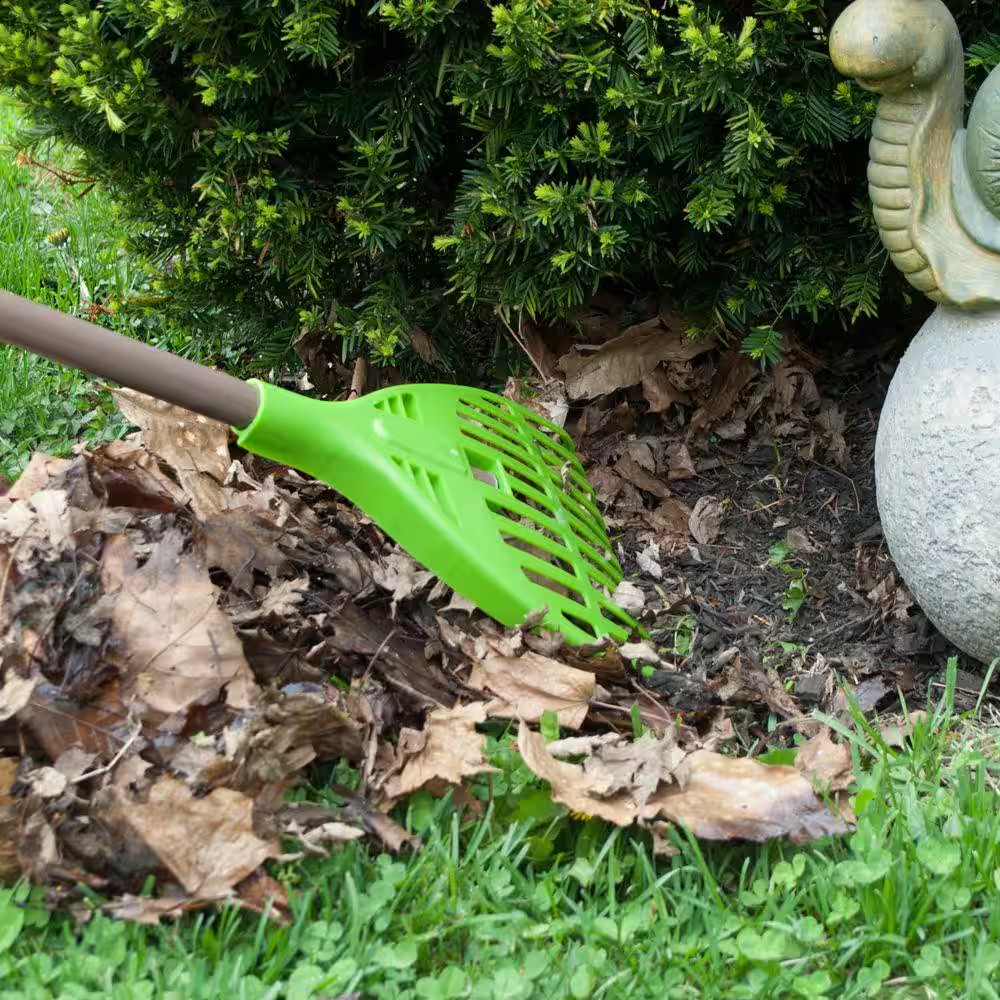 60 In. Handle Collector 8 In. Poly Shrub Rake