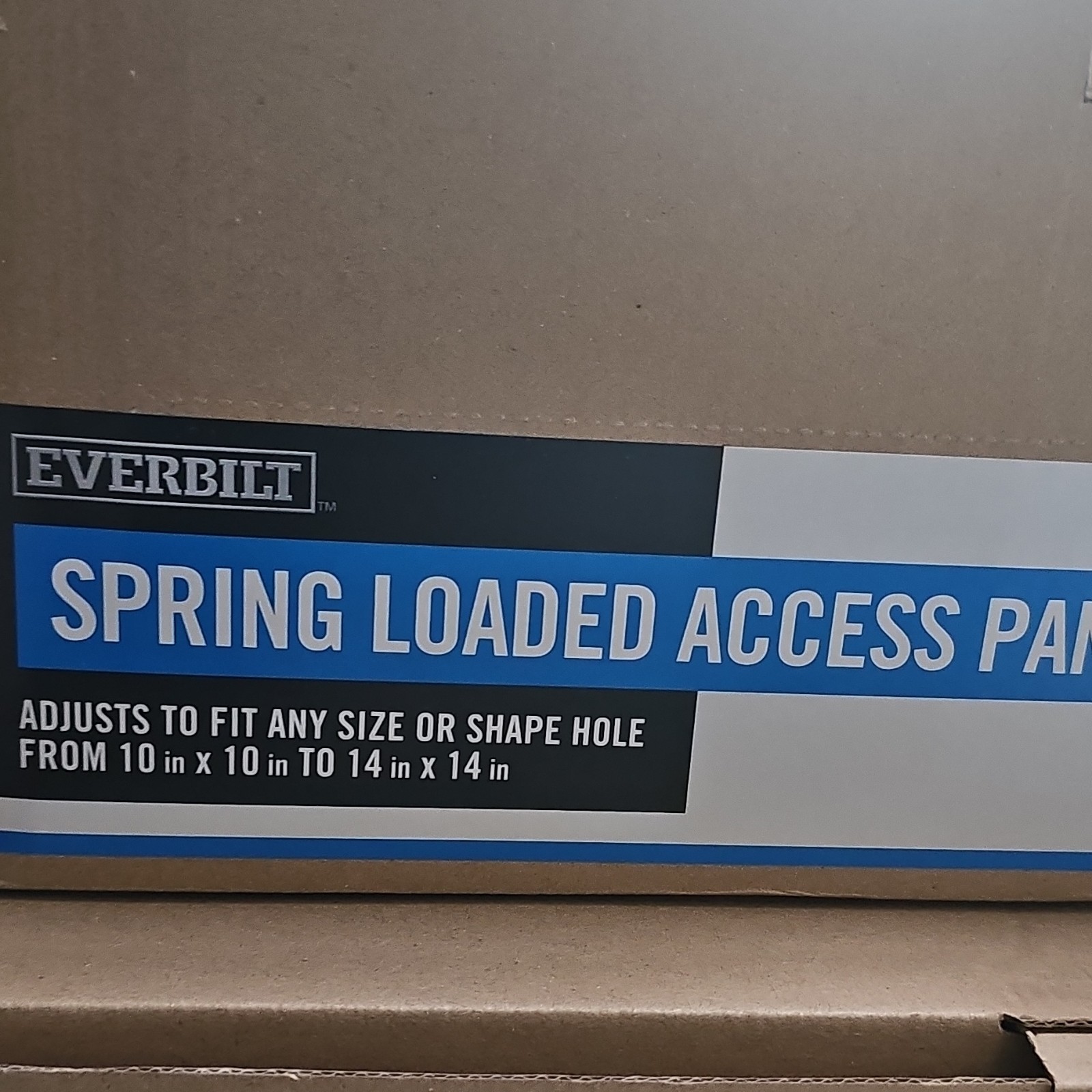 14x14" Adjustable Spring Loaded Plastic Access Panel