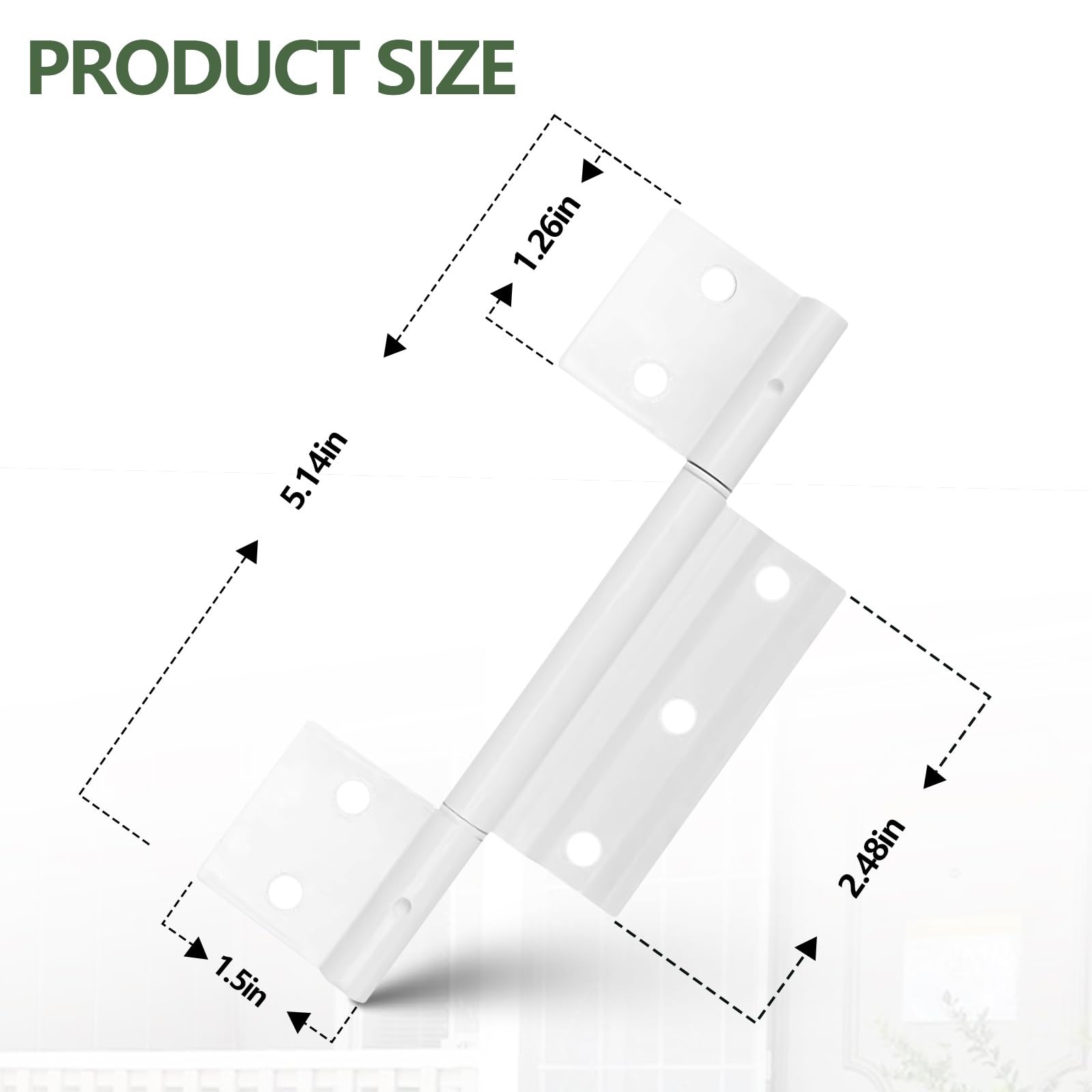 Storm Door Hinges Replacement fits for Larson White Screen Hinges,
