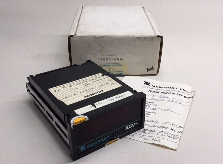 Newport Q2000-FVR4 Repaired Quanta Display Input Module