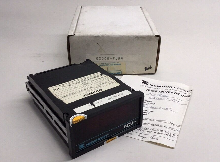 Newport Q2000-FVR4 Repaired Quanta Display Input Module