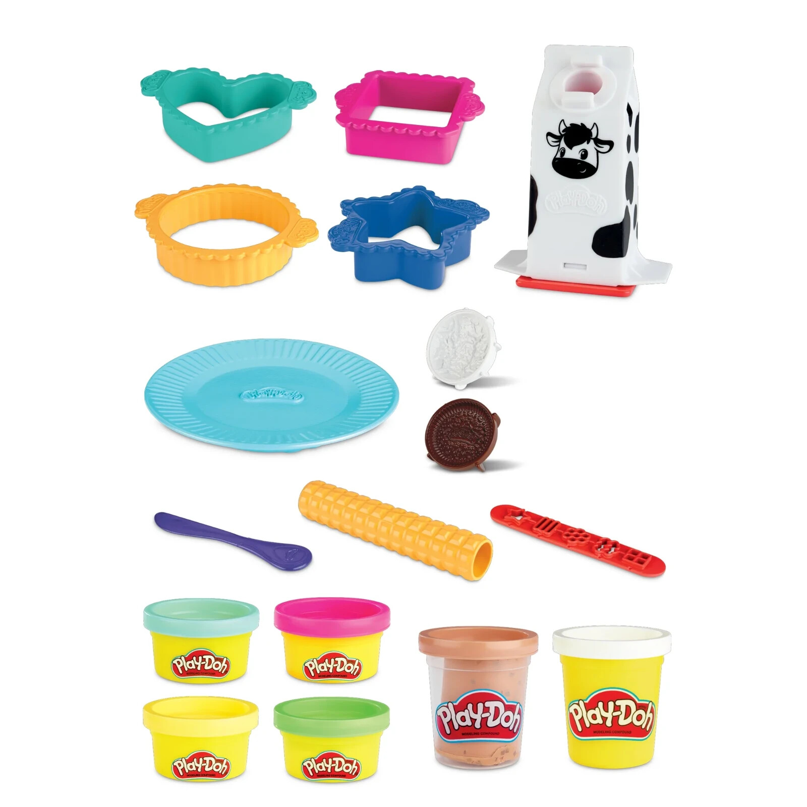 Play-Doh Kitchen Creations Milk and Cookies Set e5471