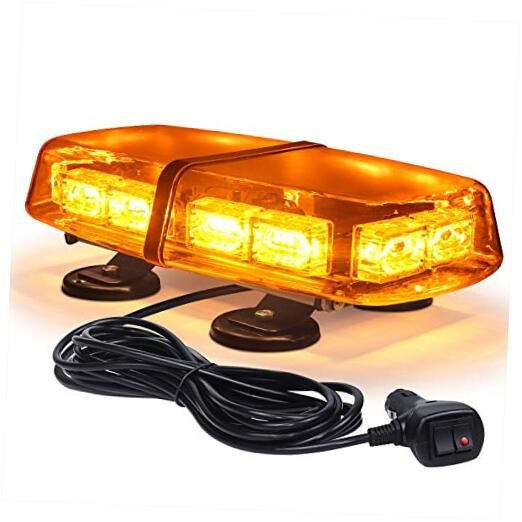 Rooftop LED Strobe Lights -72 LED High Intensity Emergency Flashing Amber