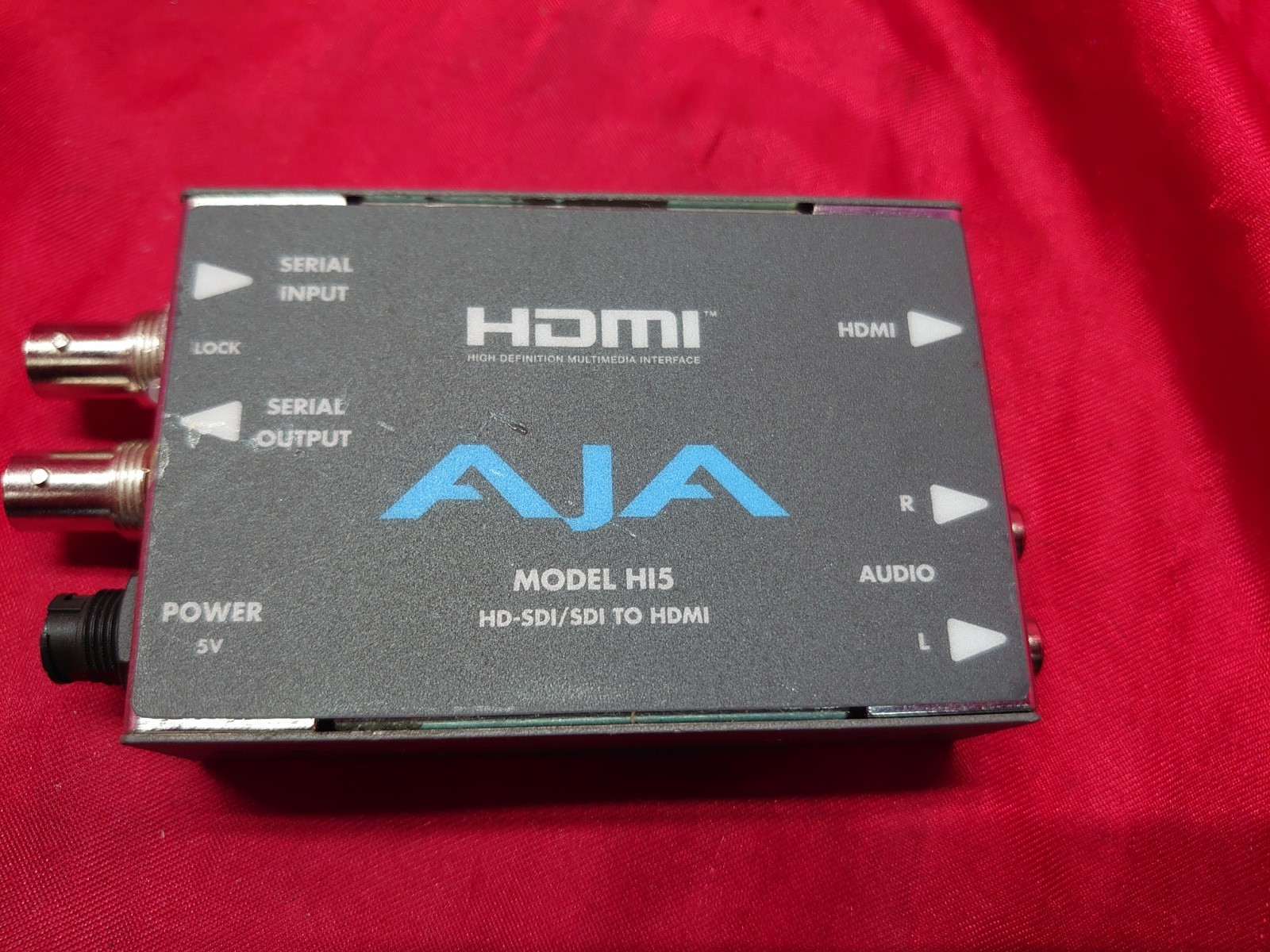 AJA HI5 HD-Sdi/sdi To HDMI /No Power Adapter