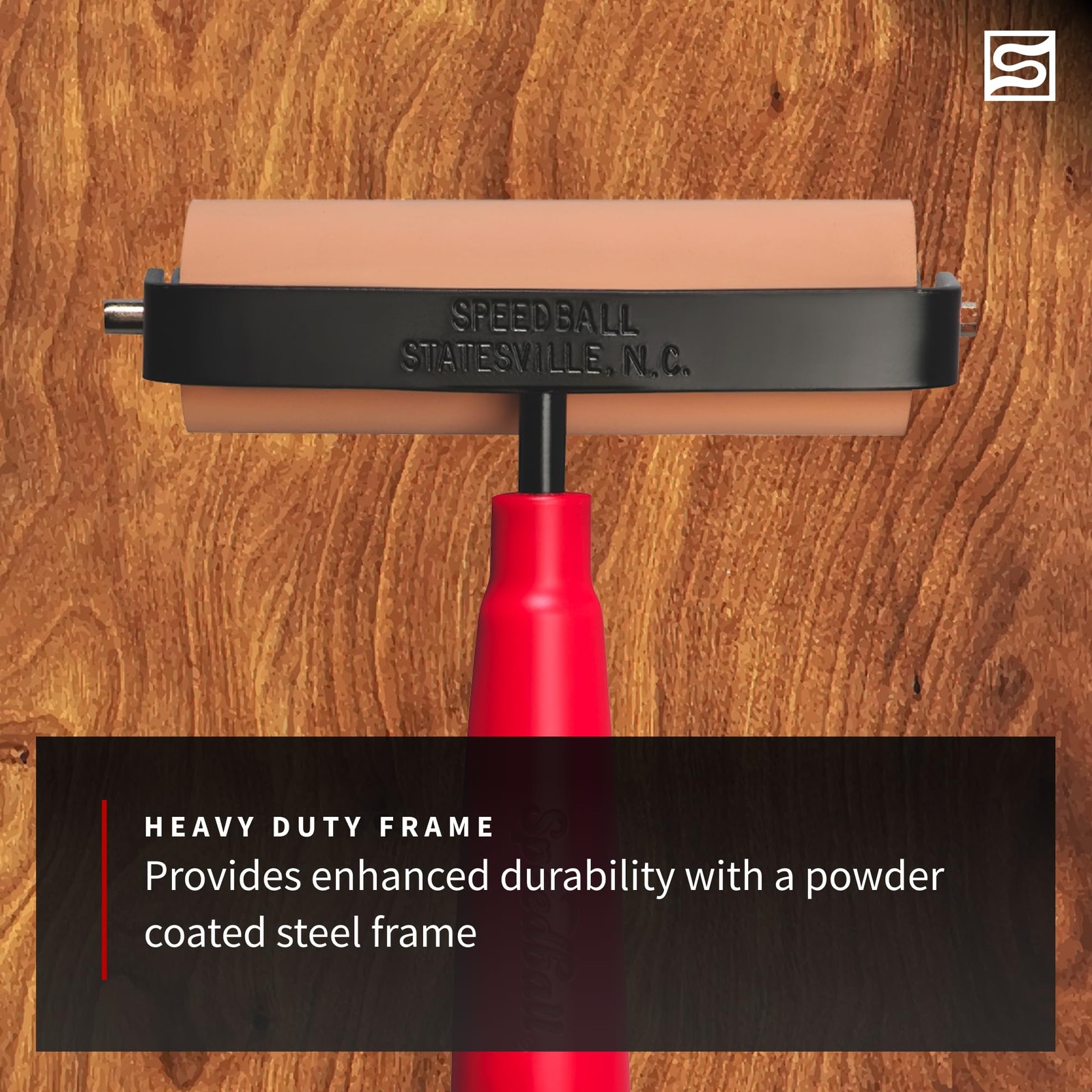 Speedball Soft Rubber Brayer, 2-Inch - Printmaking Roller Tool Kitchen