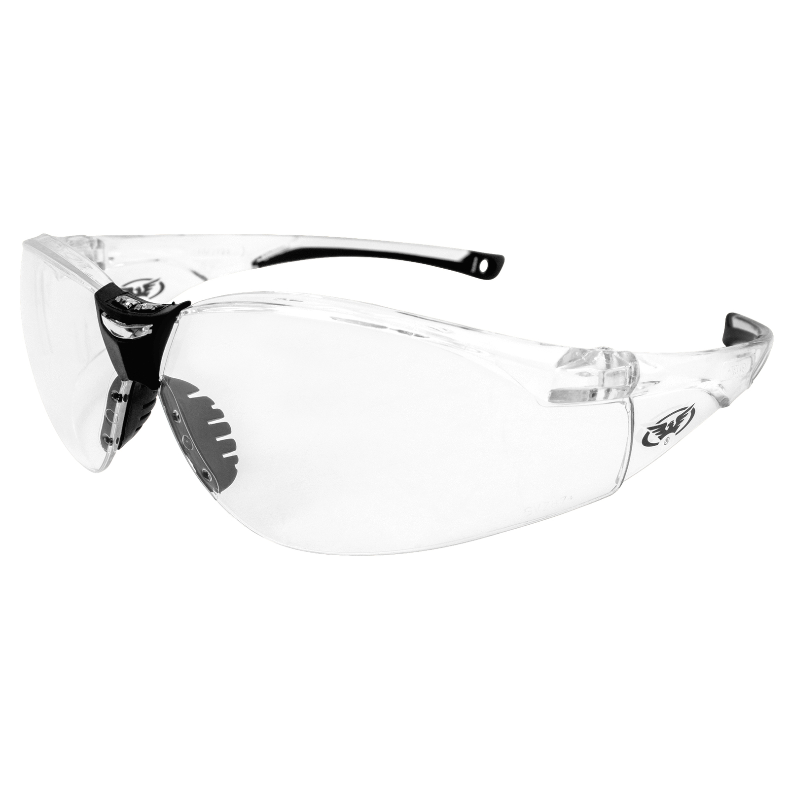 CRUISIN SAFETY GLASSES CLEAR FRAME AND CLEAR LENS UV400 AND ANSI Z87.1-2010