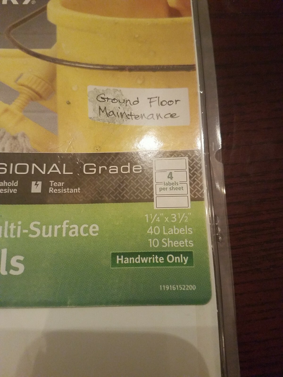 Avery Duable Multi-Surface ID Labels 1 1/4" X 3 1/2