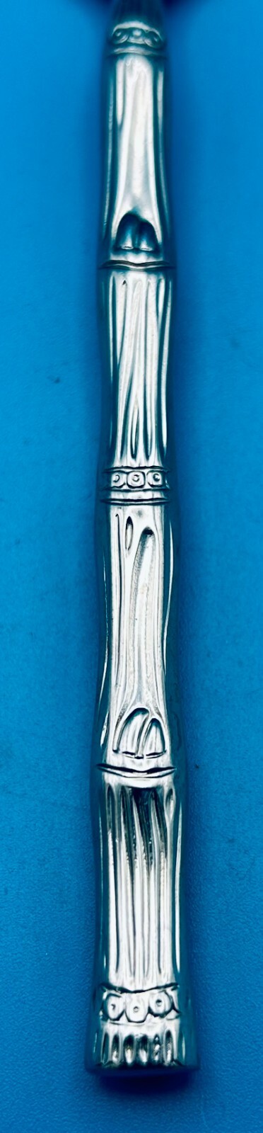 Hampton CATHAY MIRROR Teaspoon 6 7/8" Stainless Flatware Bamboo Style