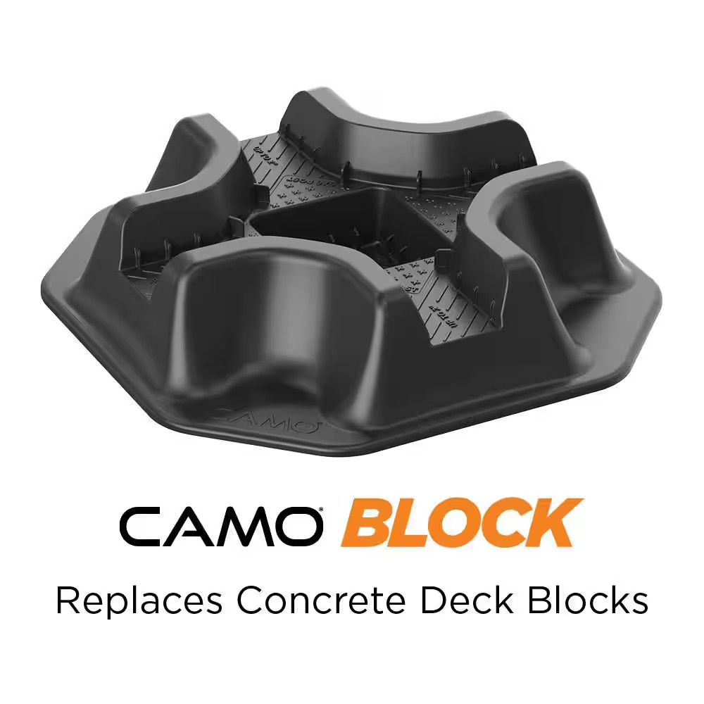 2.2 Lb. Deck Block for Joist and Post Foundation (8-Count) Free Ship NEW