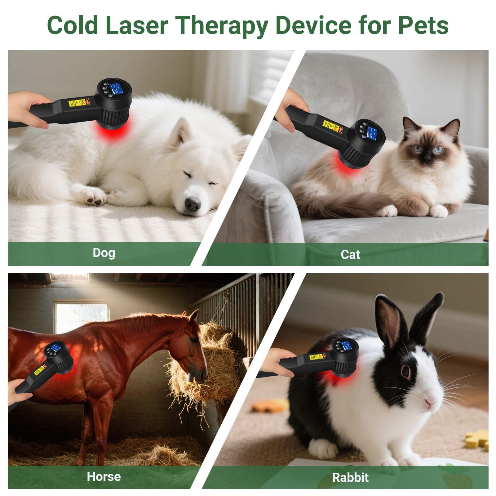 3000mW Multi Species Cold Laser Therapy Device Machine for Home Use Pain Support