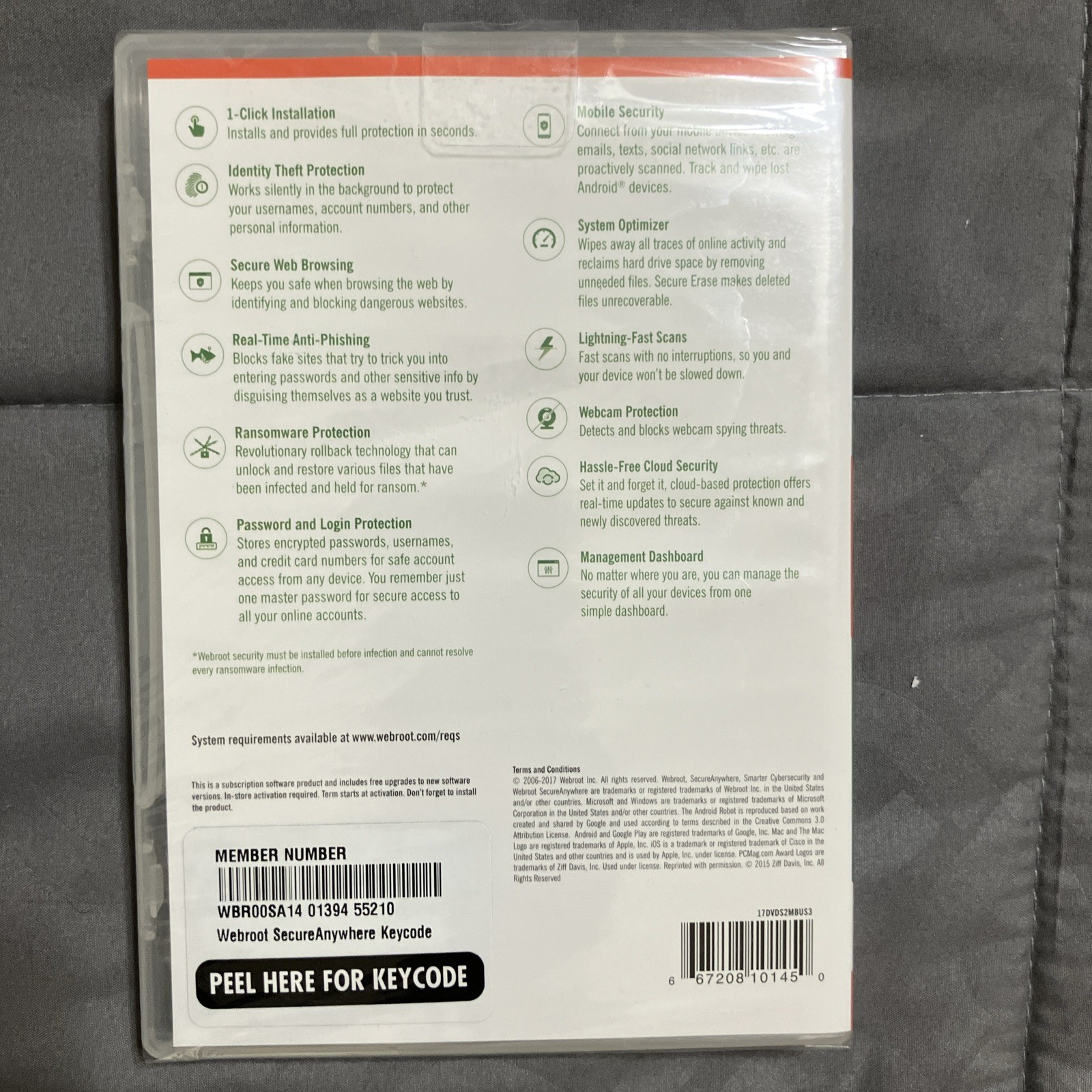 Webroot Secure Anywhere Internet Security