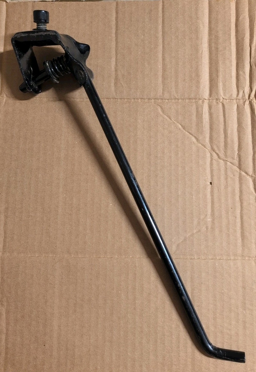 Black Centre-Mount Bicycle Kickstand 26