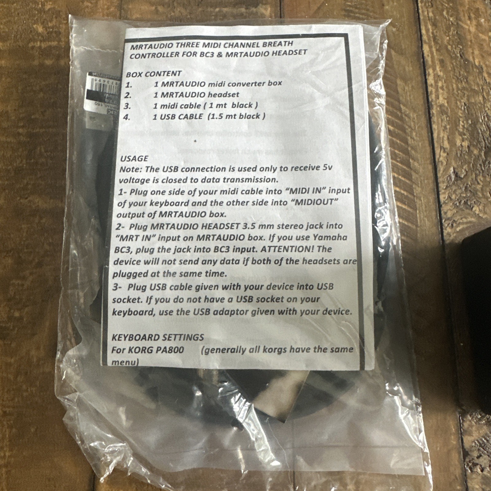 MRTaudio Breath Controller Complete V3